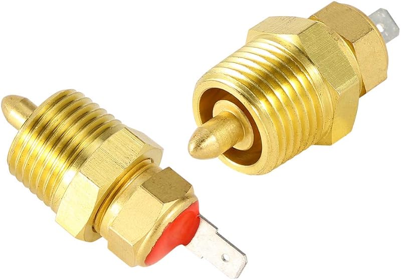 Interruptor termostático da ventoinha elétrica Yosoo 195–210 °F, rosca 3/8" NPT