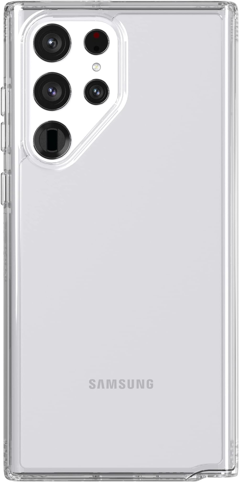 Tech21 Evo Clear for Samsung Galaxy S22 Ultra ââ‚¬â€œ Clear and Protective Phone Case with 12ft Multi-Drop Protection