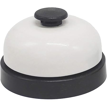 Campanello Da Tavolo In Metallo Lucido - Per Reception, Ristoranti E Uffici | Suono Chiaro E Design Elegante - Foto 8