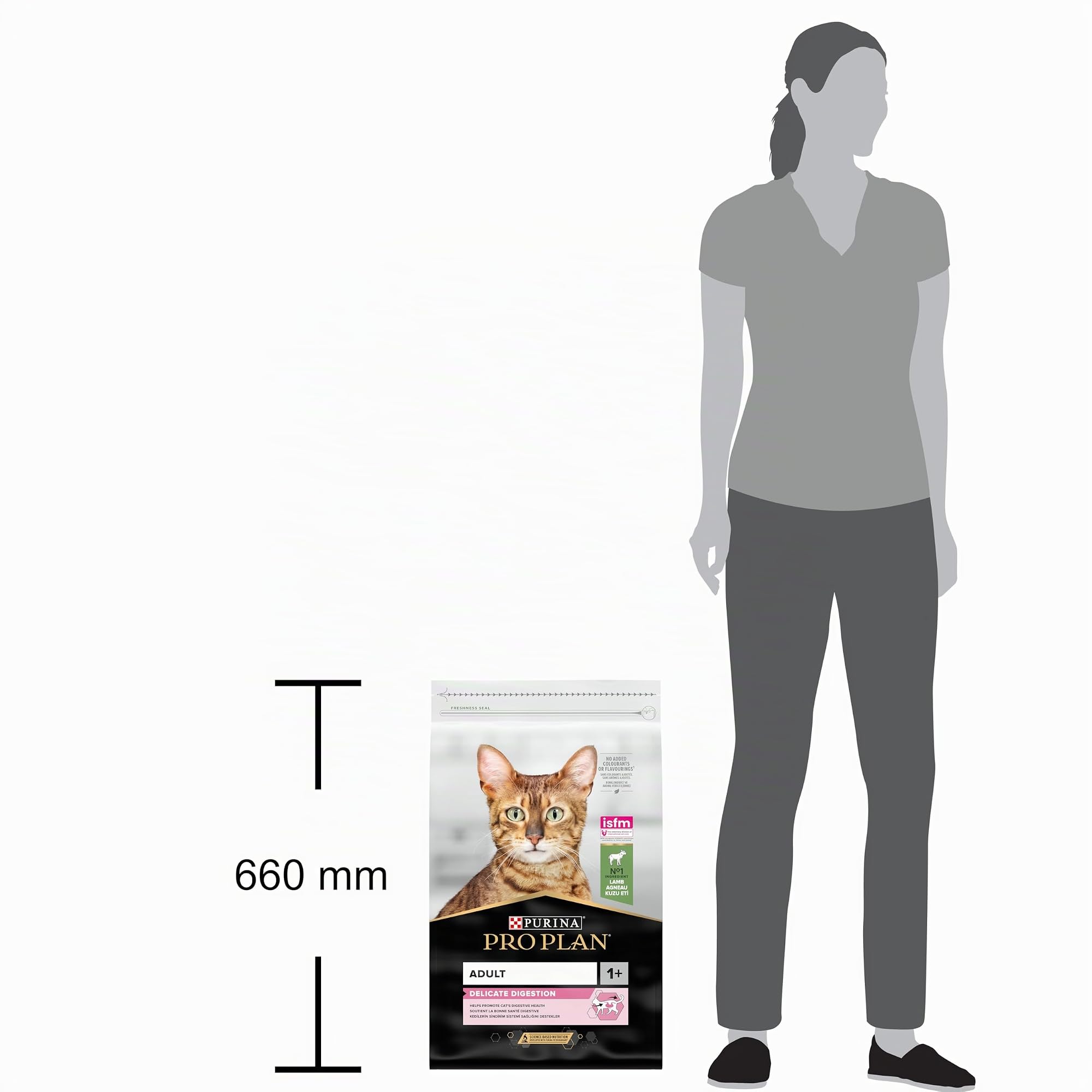 PRO PLAN Delicadas croquetas - Riche en agneau - Pour Chat Adulte - 10 kg
