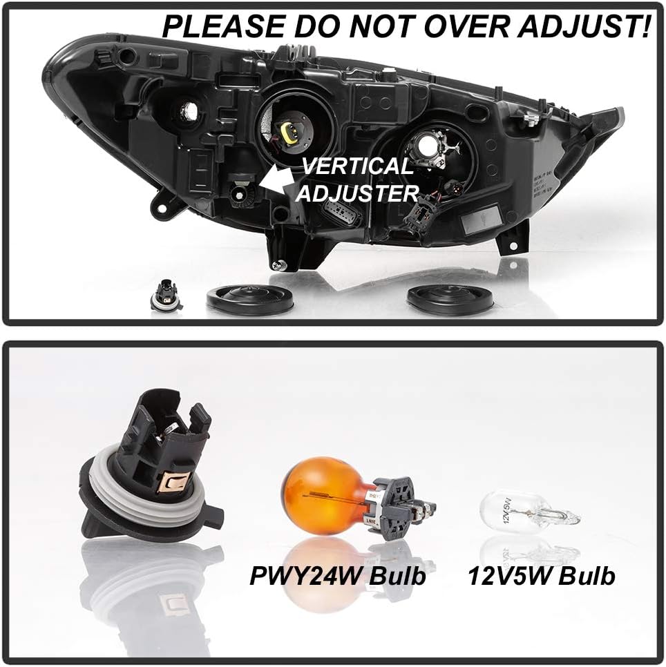 ACANII - For 2013 2014 215 2016 Ford Fusion Factory OE Style Headlight Headlamp Head Light Lamp Left Driver Side