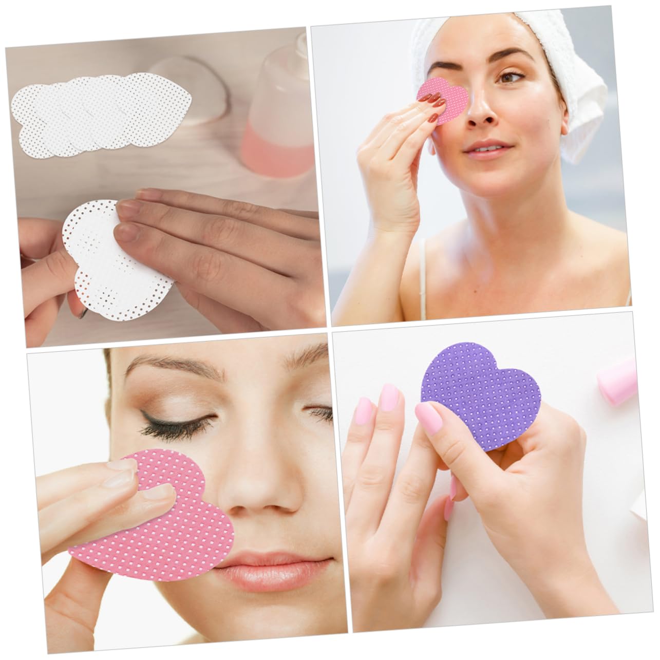 Healvian Salviette Per Rimozione Unghie Pad Cotone Per Unghie Per Nail Art e Rimozione Gel Confezione Pratica e Leggera Utilizzo Domestico e Professionale