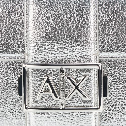 Armani Exchange Jodie Crossbody, Silver Filigree4