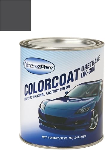 Vista 437 de ColorRite Tarro de media onza para Audi A8 pintura de retoque automotriz – Havanna Black Pearl Clearcoat LW8X – Color+Clearcoat paquete LW8X (2011)