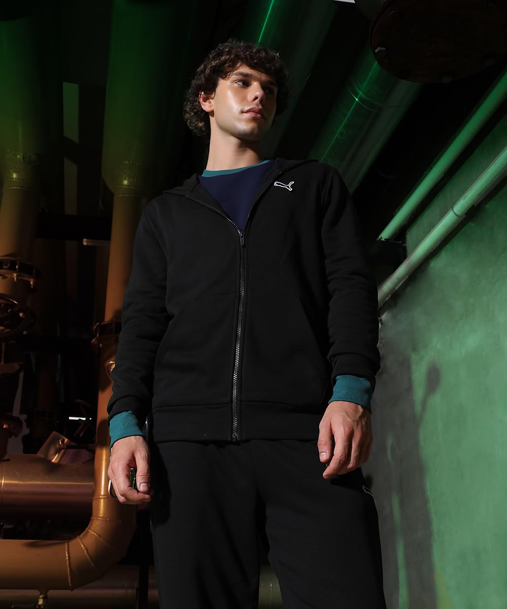 Puma Better Essentials - Felpa da Uomo con Zip Intera