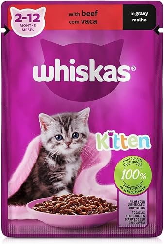 Whiskas Tuna in Jelly Wet Kitten Food 85 g