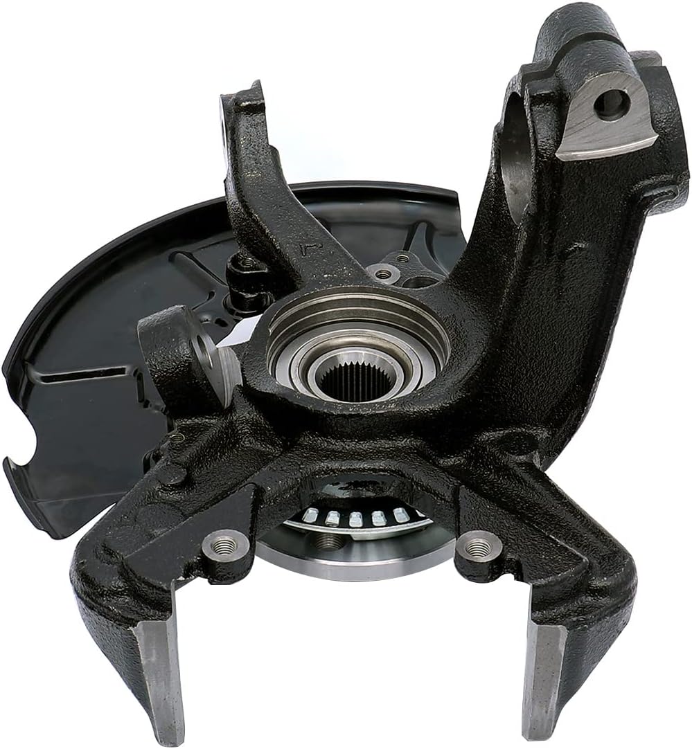 698-375 Front Left Steering Knuckle Assembly Compatible with 1999-2005 VW Jett-a,1998-2010 VW Beetle,1999-2006 Golf