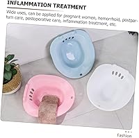 Vista 8 de Bidé en cuclillas Sitz Baño Baño Inodoro Cuenco de remojo Lavabo Sitz Asiento de baño Hemorroides bañera Plegable Inodoro Sitz Baño Bañera remojar
