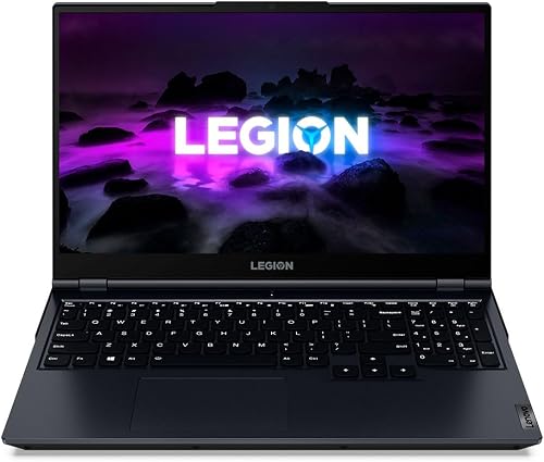 Lenovo Legion 5 Gen 6 Ordinateur Portable Gaming 15,6" FullHD 120 Hz (AMD Ryzen 5 5600H, 8 Go RAM, 512 Go SSD, Nvidia GeForce RTX 3060-6 Go, sans système d'exploitation) Bleu/Noir Clavier QWERTY - 3