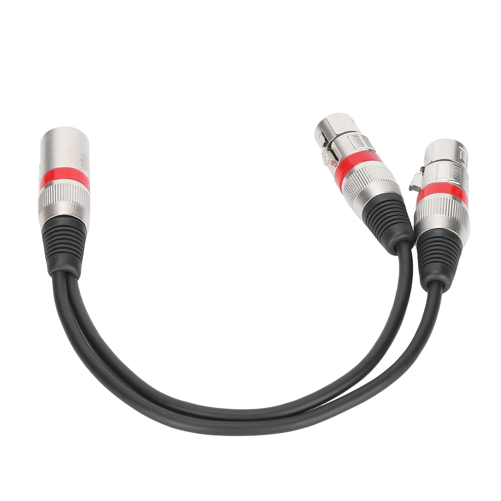 XLR Męski do Podwójnego XLR żeńskiego Kabel Y, 0,