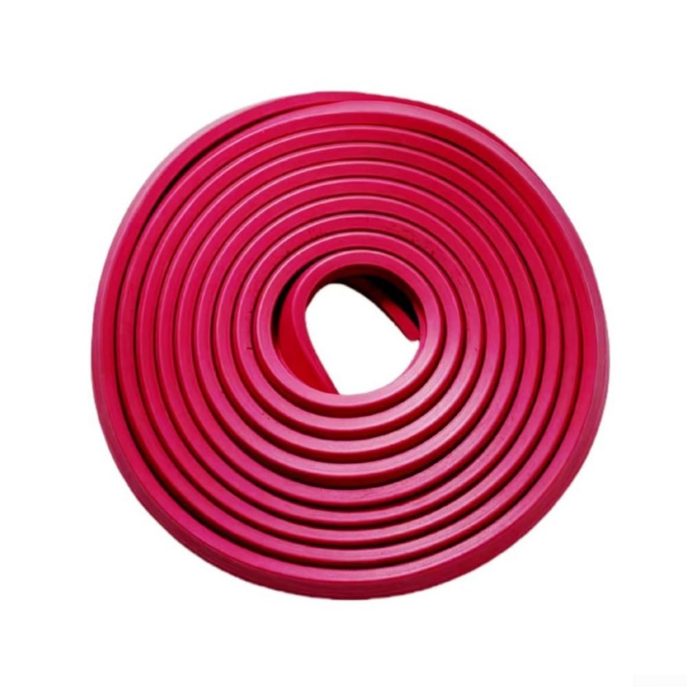Bande de caoutchouc pour table de billard - 10 m - Coussins de rail de table de billard pour salle de jeux (19 x 22 mm)