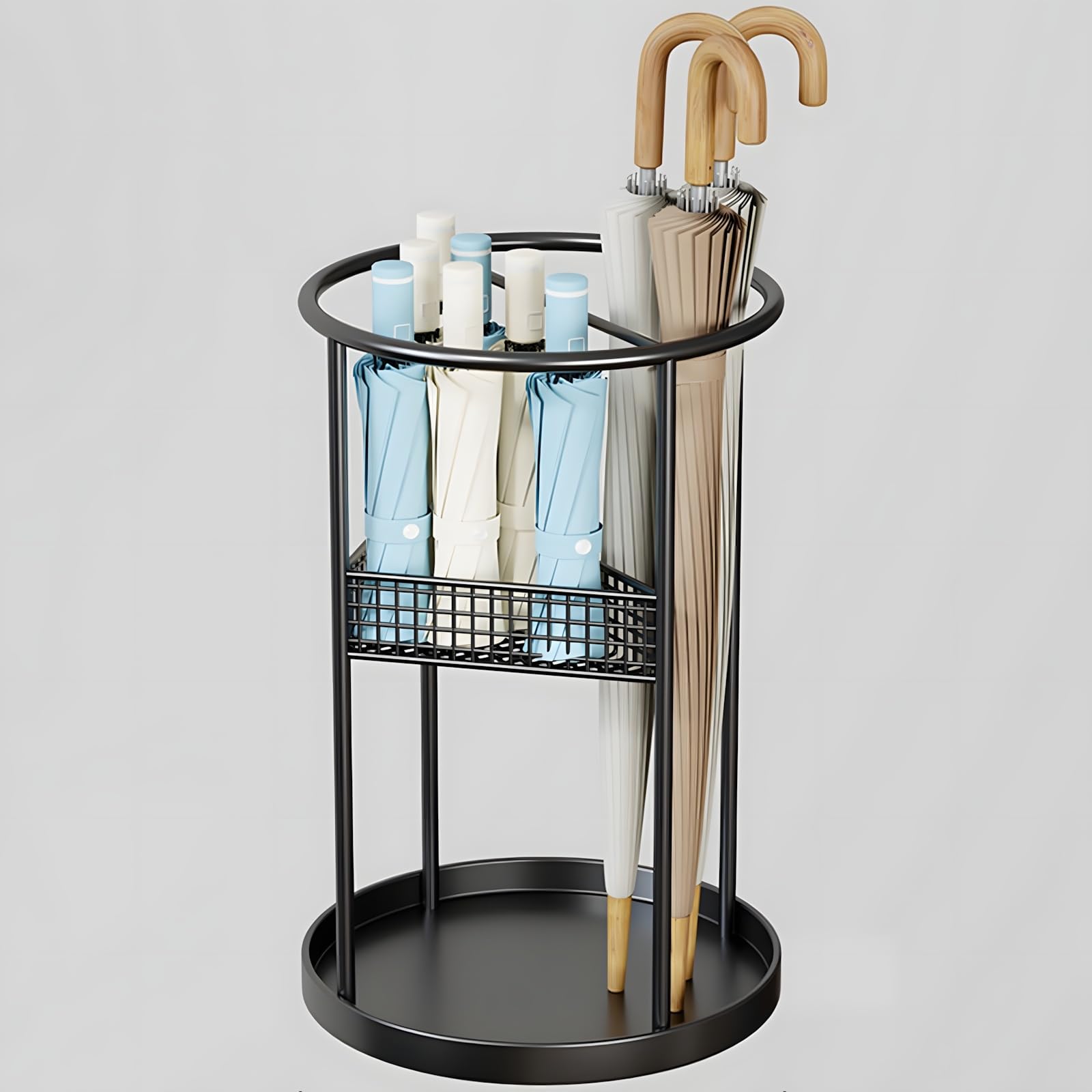 Support porte-parapluies au design élégant pour sublimer votre entrée de salon