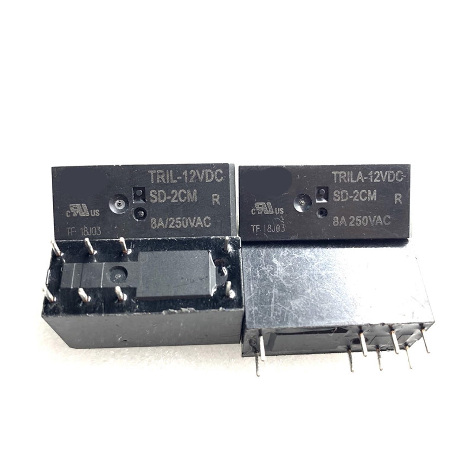 AARTERZZA 1pc TRIL-12VDC SD-2CM Relay with 8 Pins