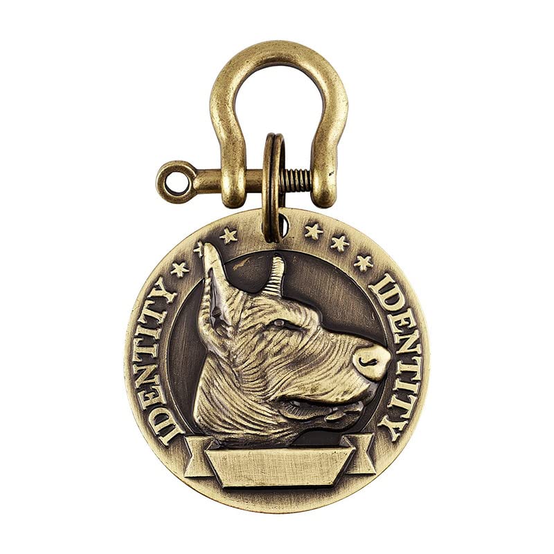 Pet Believe Imported Brass Round Shape Dog Print Collar Tag Cum Collar Charm for Dog & Puppy, Antique -Golden For All Breeds (B0B24PSGRX) Amazon Price History, Amazon Price Tracker