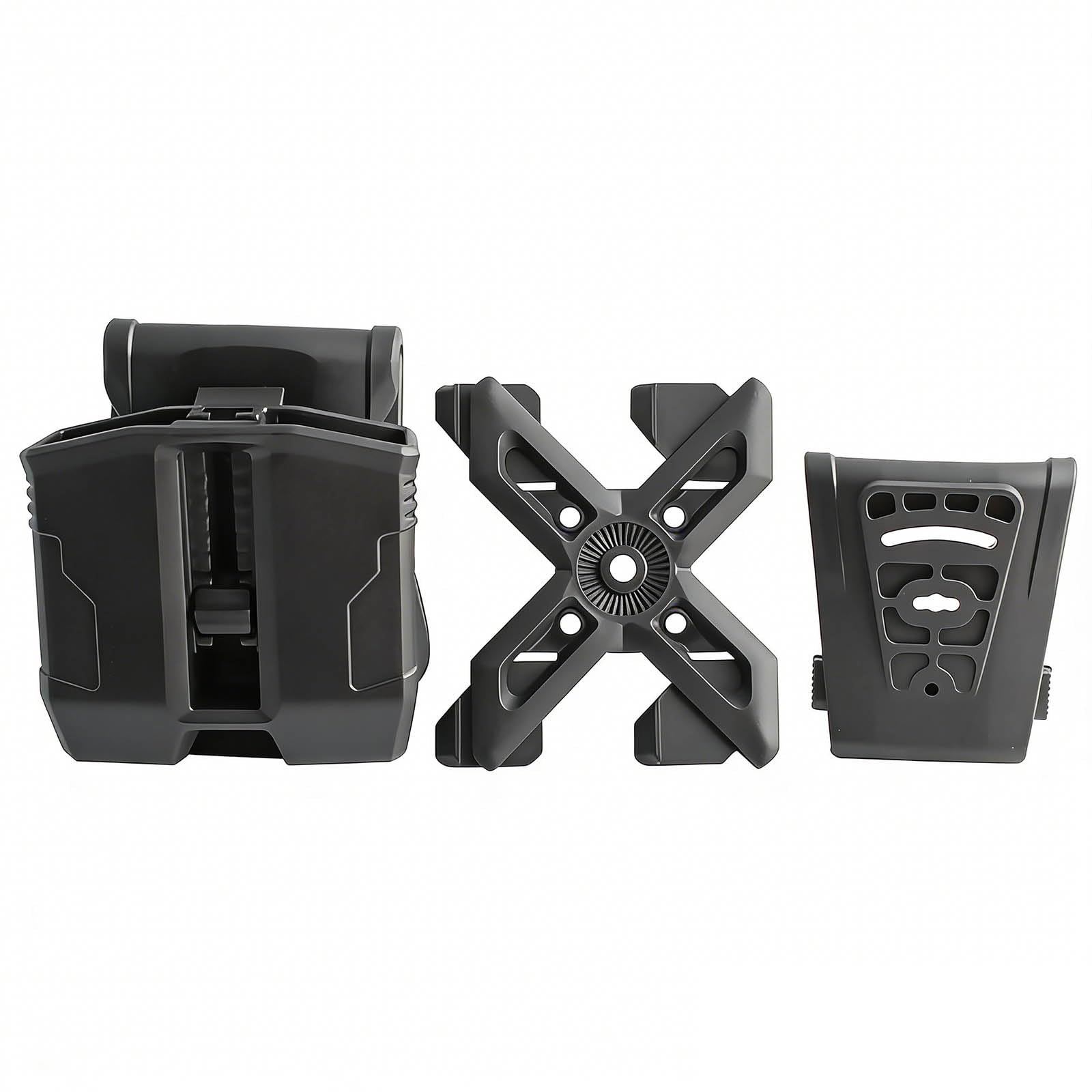 Portacargadores Táctica para Glock 9 mm Doble Cargador Funda de Cinturón PG-9