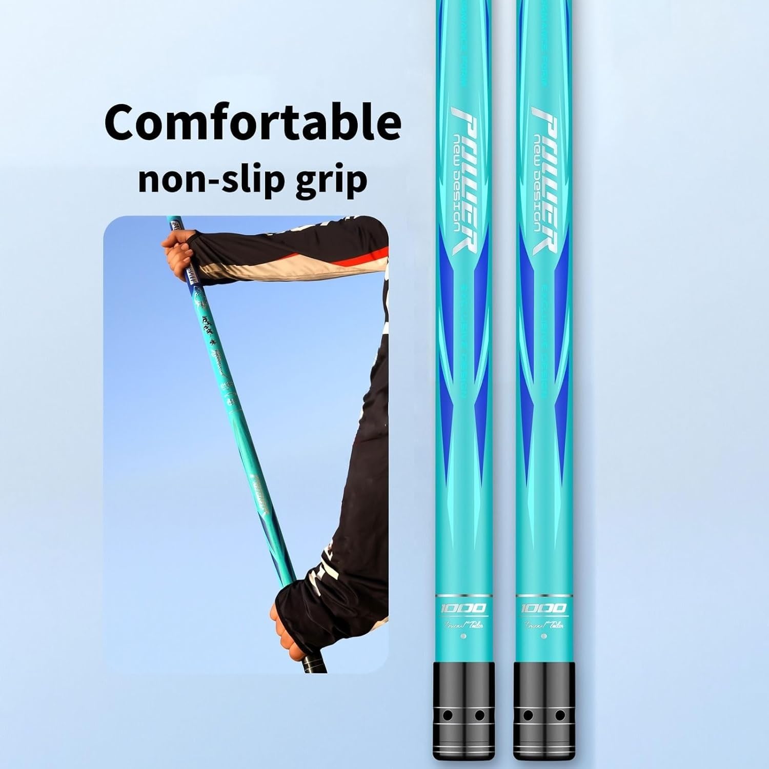 Canna da pesca telescopica in carbonio da 8 m, 9 m, 10 m, 11 m, 12 m, 13 m; canna da pesca super rigida e ultraleggera, canna da carpa per la pesca in acqua dolce
