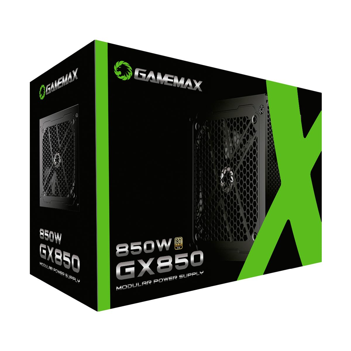 Fonte Modular Gamemax Gx850 850w 80 Plus Gold Preta | Amazon.com.br