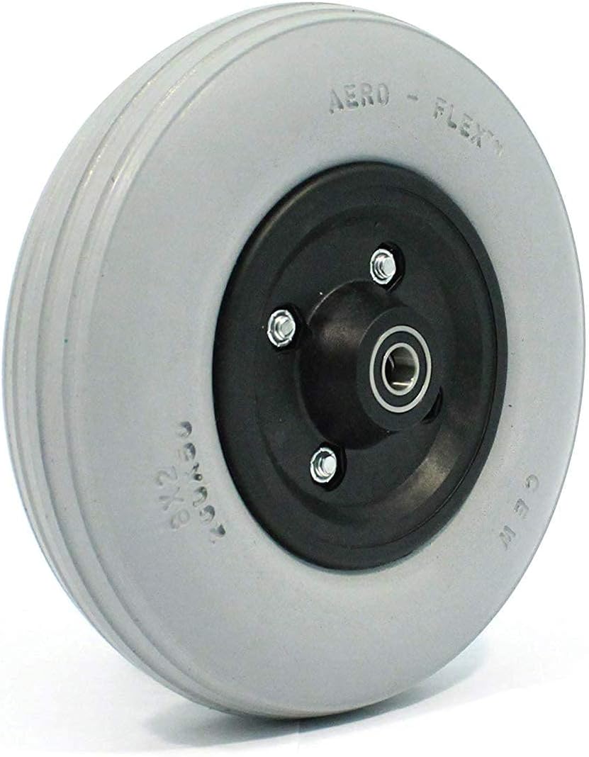 Invacare 1070811 Semi-Pneumatic Wheel Assembly with 8" x 1-3/4" Caster