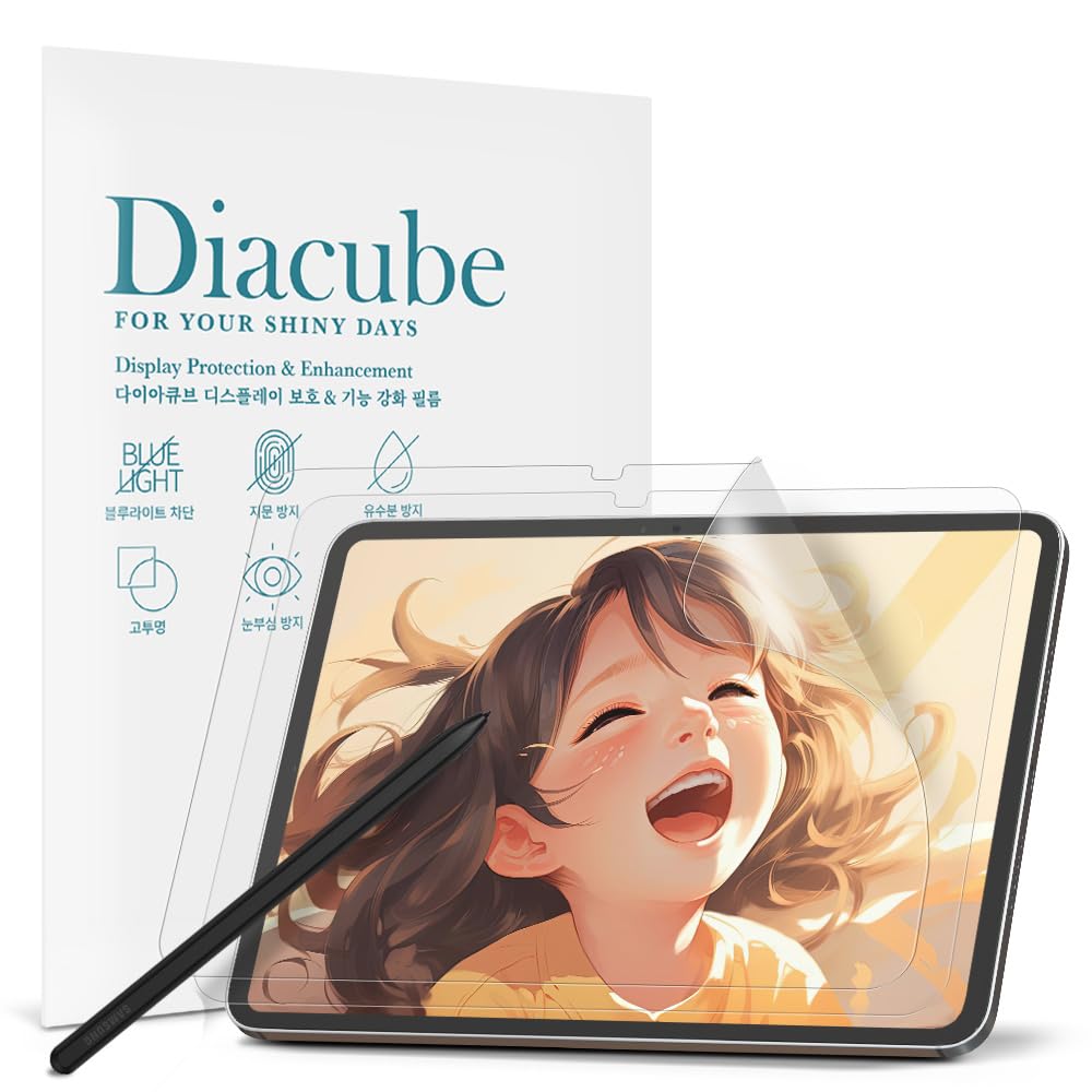 2-pak ochraniaczy ekranu Paperfeel do Samsung Galaxy Tab S10 FE Plus 33.3 cm, antyodblaskowa, matowa folia PET do rysowania i pisania, jak na papierze, wysoka czułość na dotyk, łatwa