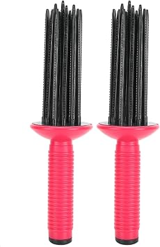 Styler for Curly Hair, Curl Tools Hair Curler Hair Curling Roll Comb AntiSlip Curling Wand Hairstyling Tools Curling Wand
