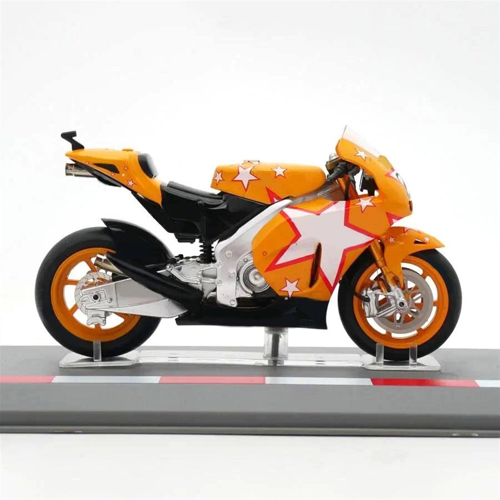 MAKUTU Modello di Moto in Scala Modello di Moto Die Cast Veicoli da Collezione Hobby Giocattoli Regalo di Compleanno 1/18 per Honda RC 212 V 2011