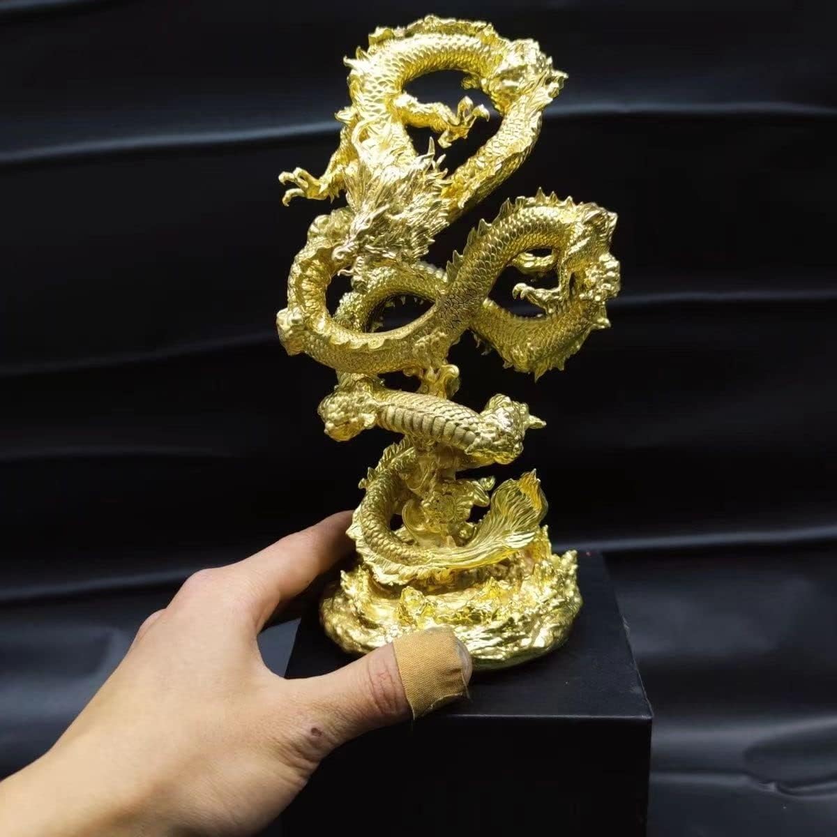 金龍の宝物集め 置物