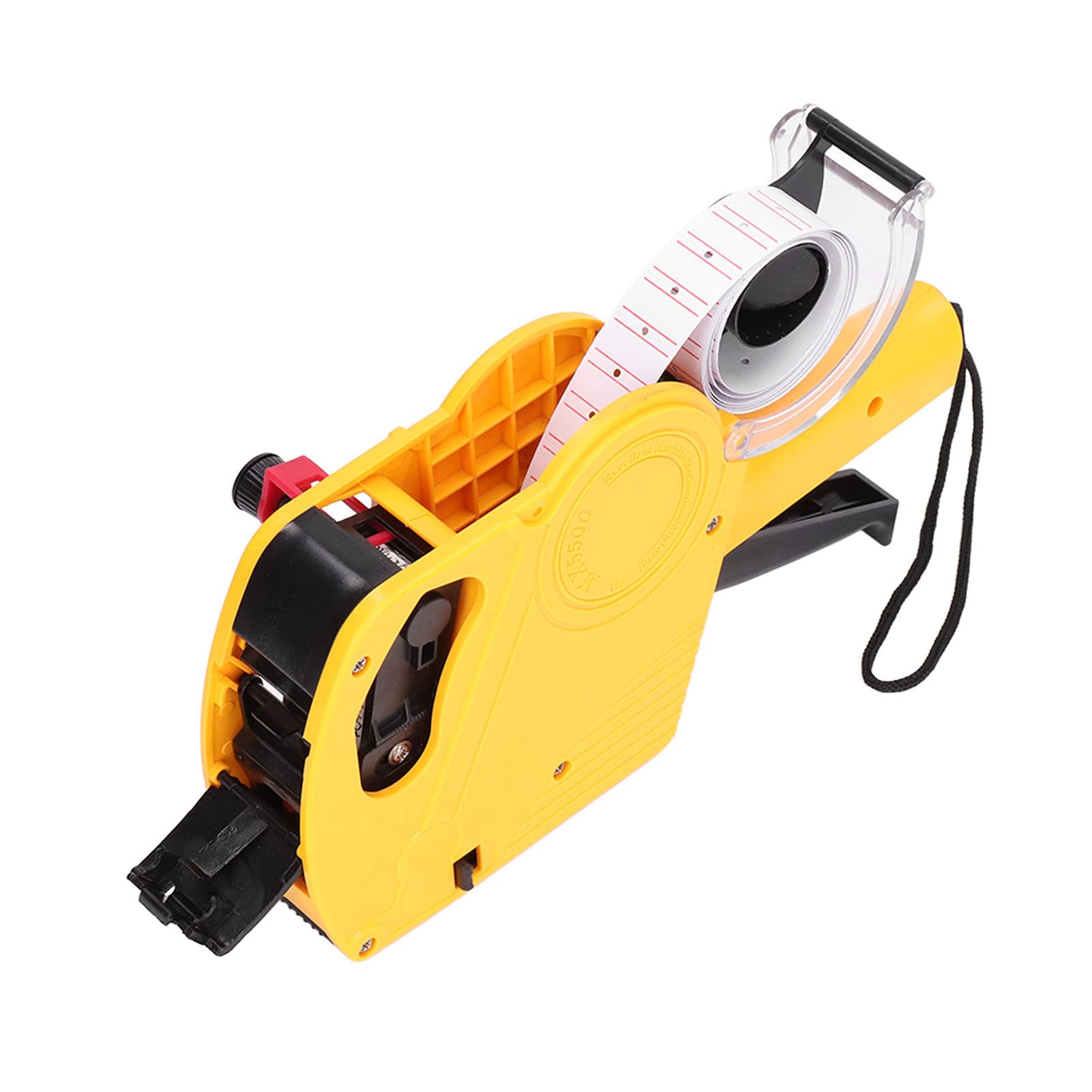 8 Digit Red Manual Pricing Gun Kit with Spare Ink and Yellow Price Marker Labels