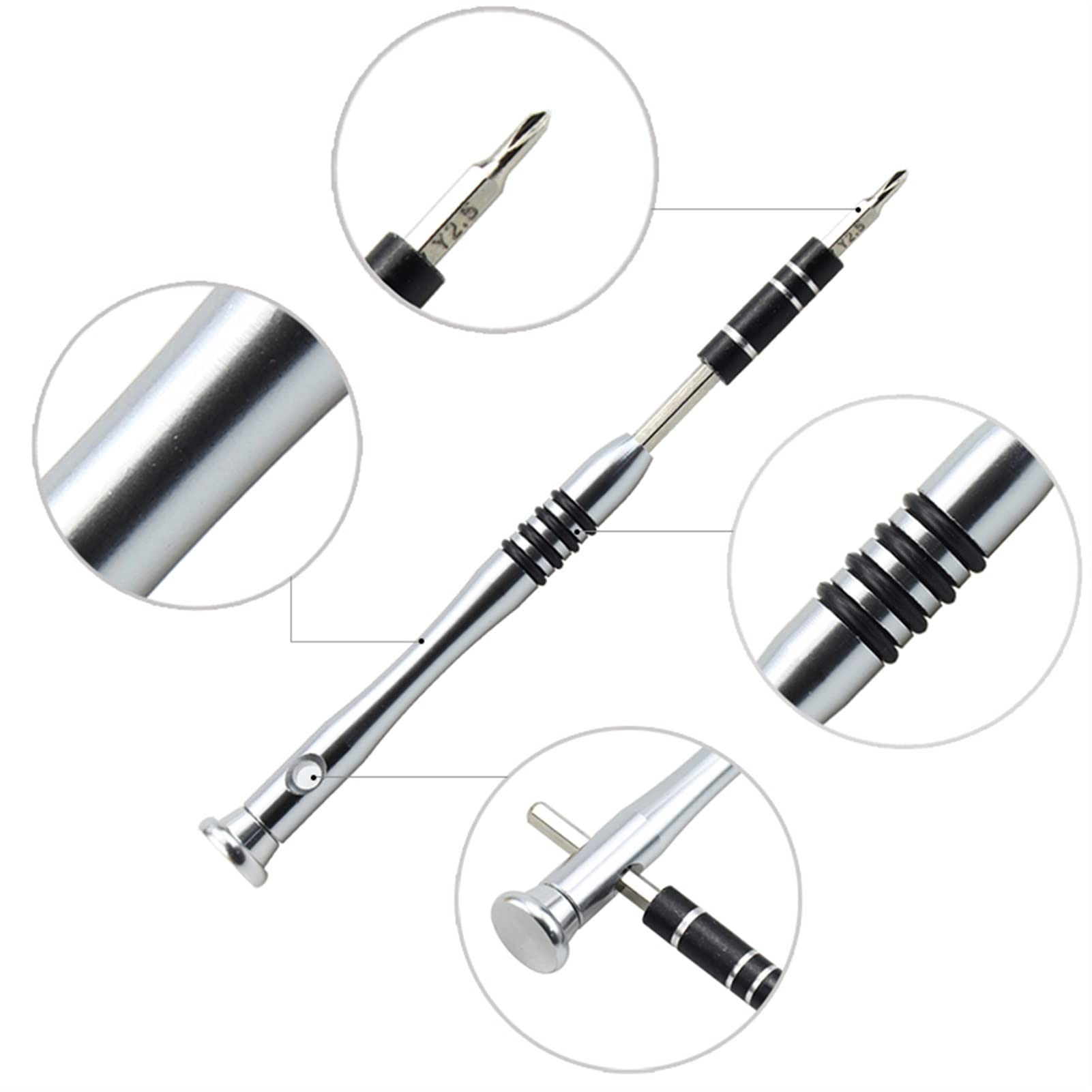 Juego De Destornilladores De Precisión, Destornillador De Trinquete Magnético 60/25 En 1, Brocas Hexagonales, Multiherramienta, Kit De Herramientas De Reparación Manual De Reparación De Teléfonos