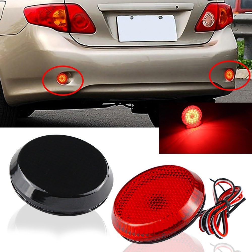 Feu Arrière 2-en-1 Pour Nissan Qashqai 2016-2021 - Feu Antibrouillard Et Réflecteur - Améliore La Sécurité Et Le Style (ABS, Installation Facile)
