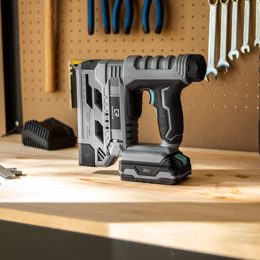 Cecotec Cucitrice a batteria CecoRaptor Perfect Staples&Nails 2020 Advance. 20 V e 2000 mAh, velocità 30 colpi al minuto