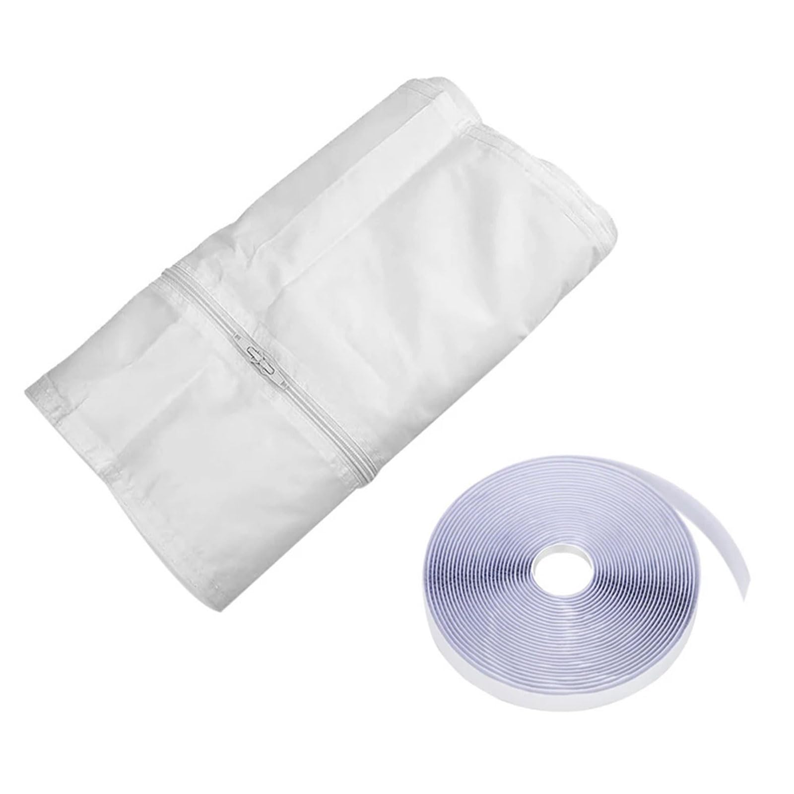 PANGBOER Air Window Seal Cloth Plate Hot Airs Stop Conditioner Outlet Window Sealing Set Oxford Texture for Seal Cloth