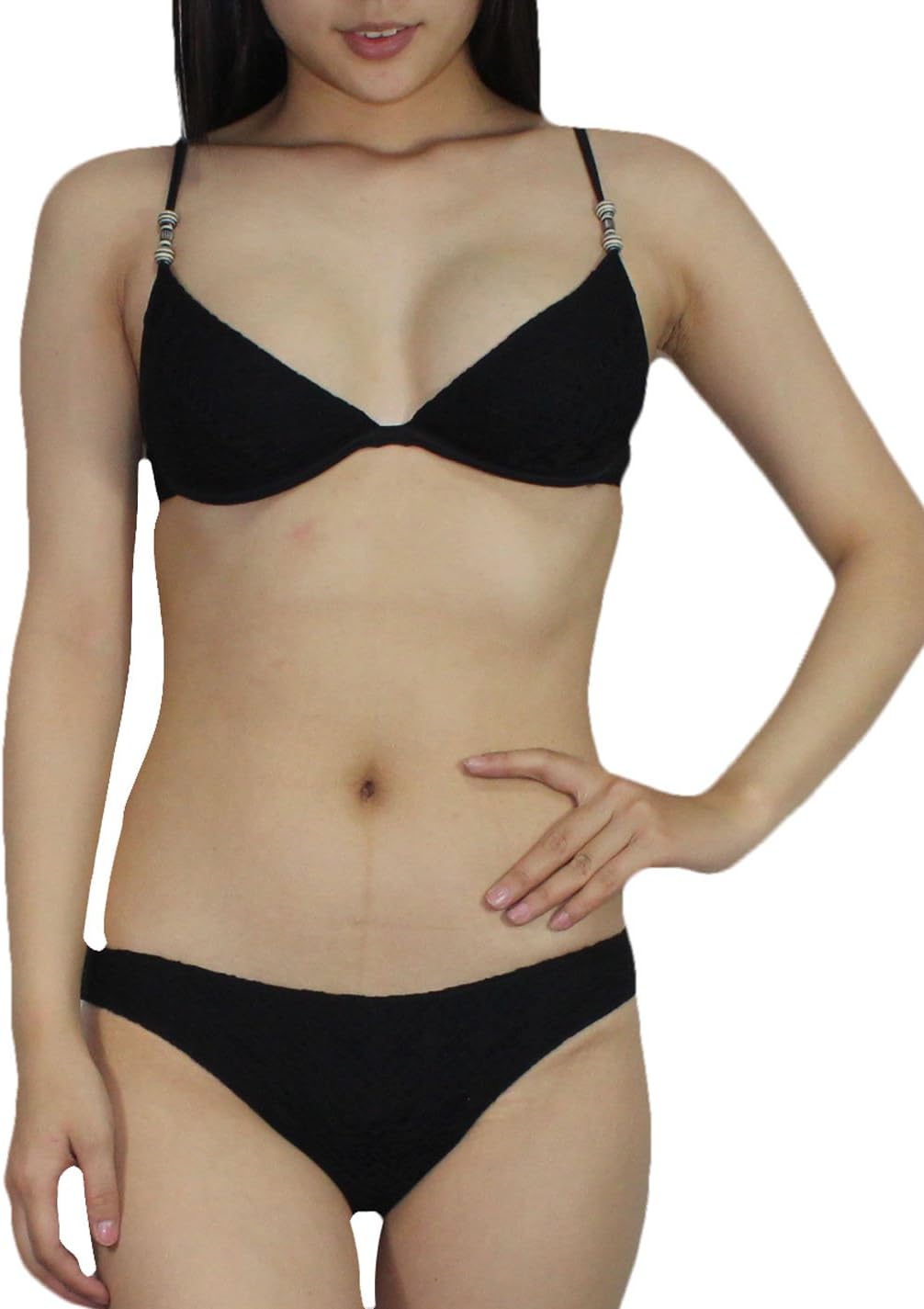 2 PCS SET Womens Etam Bikini Top & Bottom Dri-Fit Surf Swimsuit
