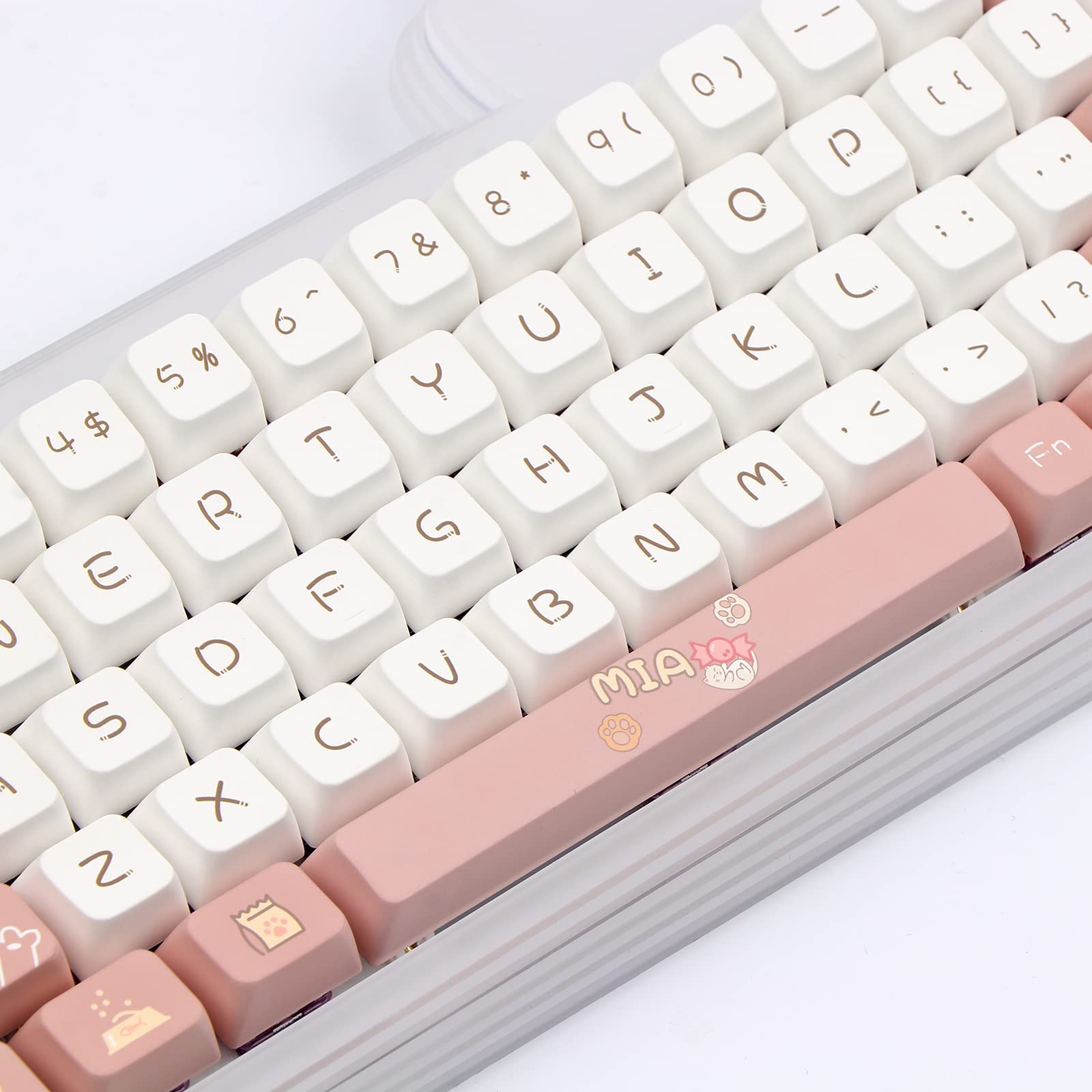 Amazon | EPOMAKER Mini Cat 64% ホットスワップ対応 QMK/VIA