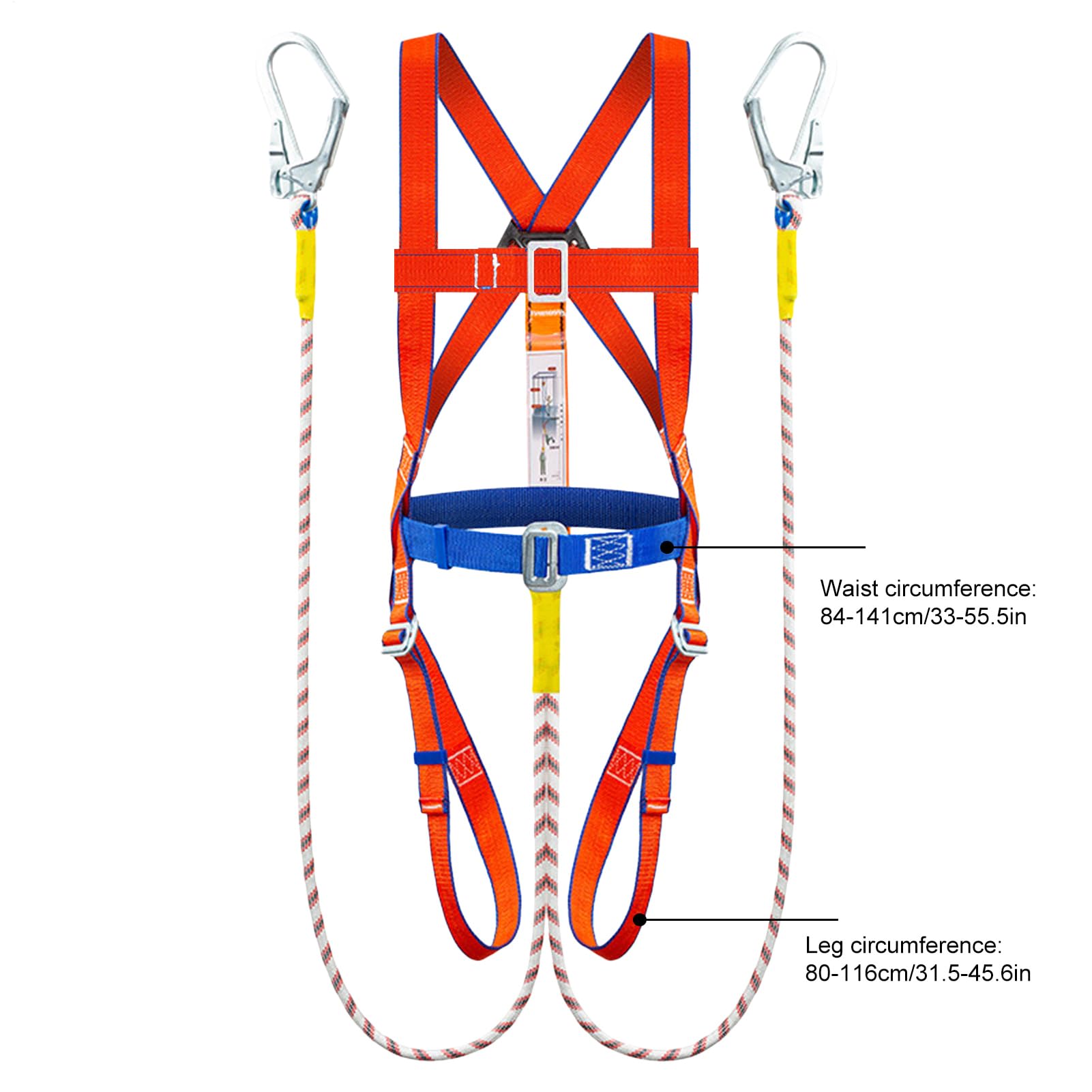 Harnais de Sécurité Kit de Harnais Antichute pour l'Arborisme