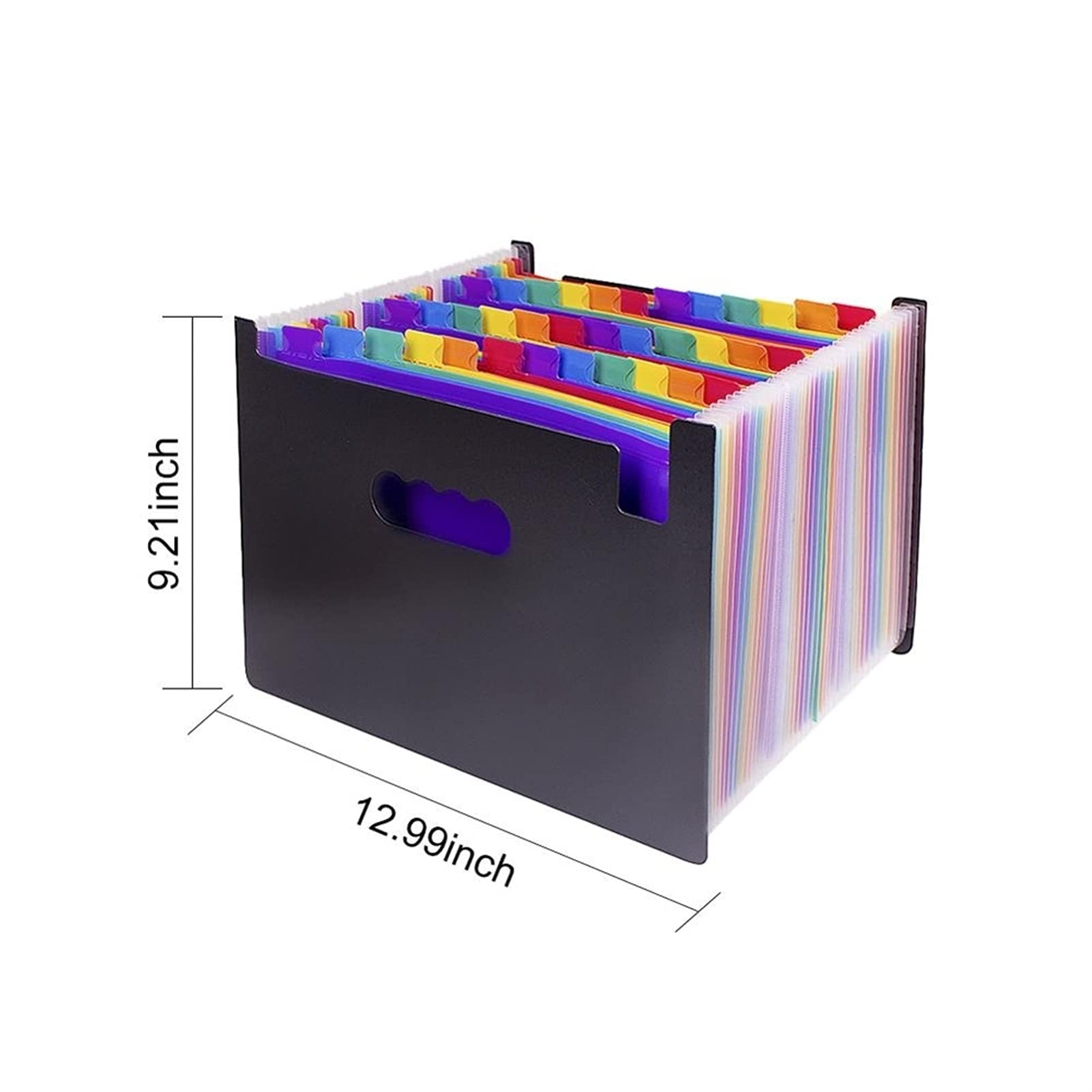 Erweitern des Dateiordners A4 Large Plastic Expandable File Organizers Stehender Akkordeonordner für das Dokumentengeschäft (Size : 37 Layer)