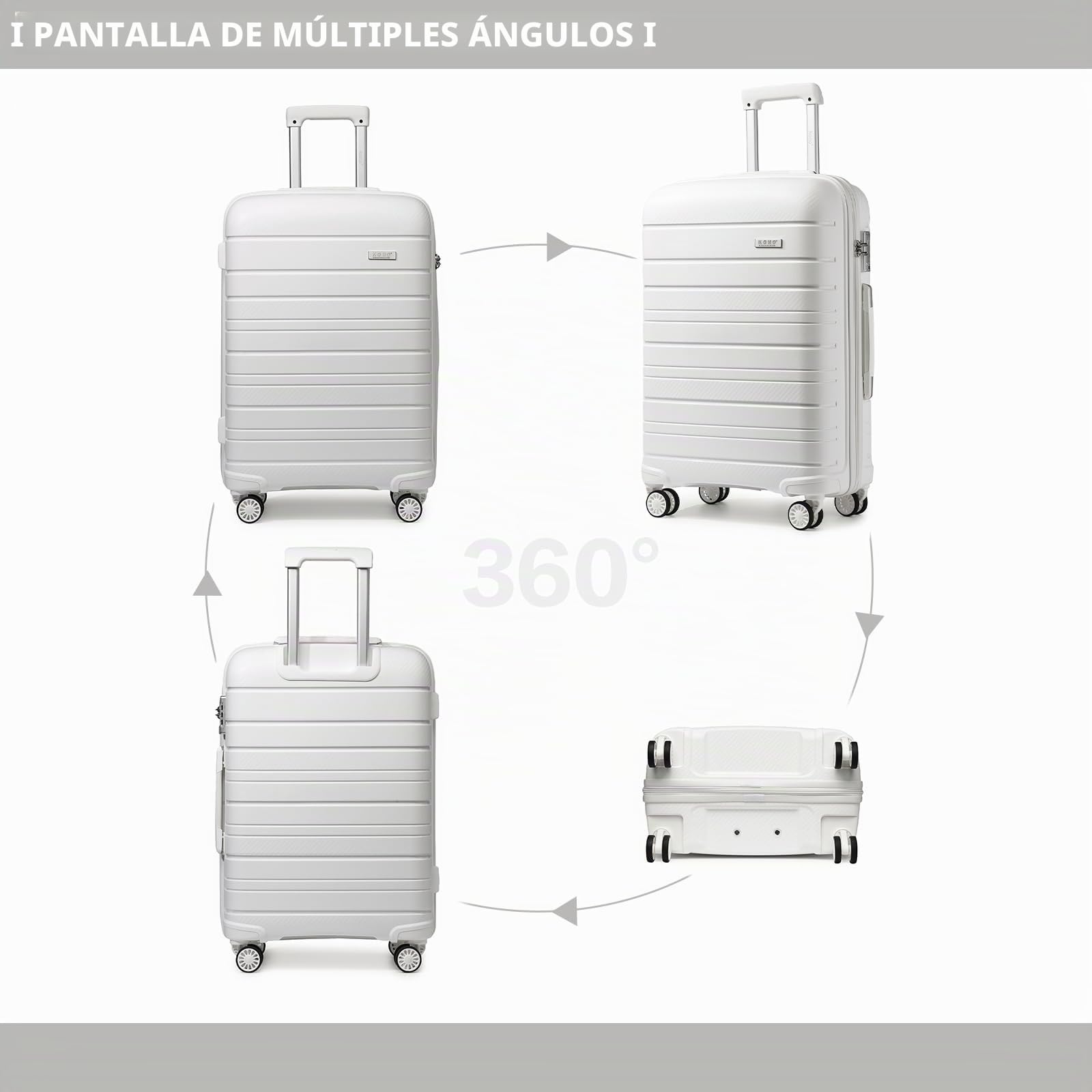 Kono Maleta Ligera y rígida de Viaje