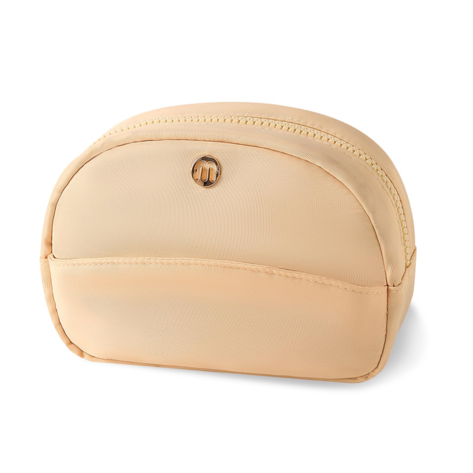 KASESSS Makeup Bag, Small Make Up Bag, Cosmetic Bags, Puffy Flat Lay Makeup Bags with Zipper
