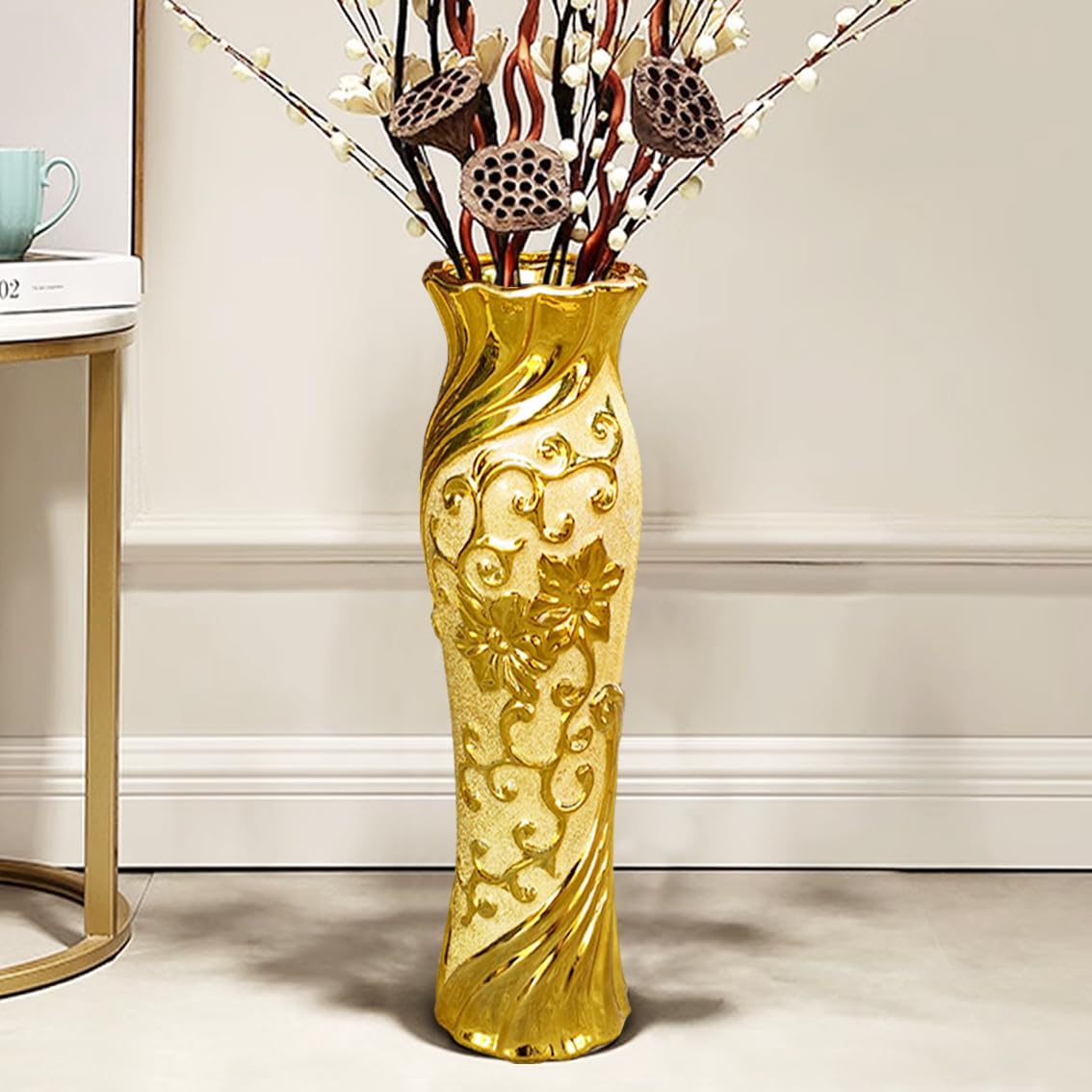 金装飾花瓶、特価‼️ 金装飾花瓶、特価‼️ 楽天市場】ゴールド（花瓶｜インテリア小物・置物