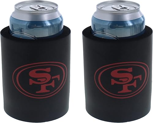 Miniatura 44 de Soporte aislante para latas y botellas de fútbol, hielera Huggie (escudo verde de Nueva York/logotipo (Jets)