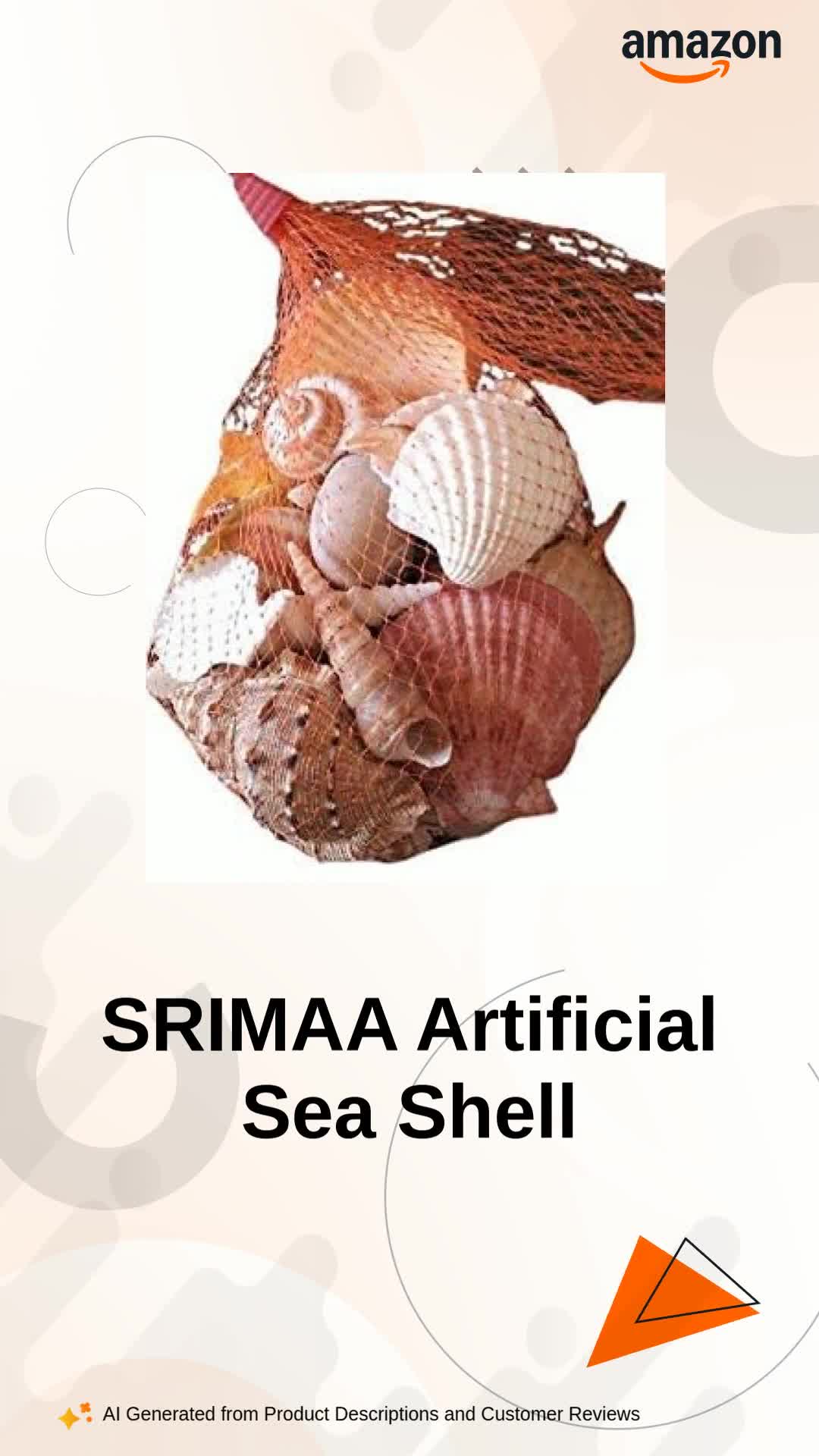 Watch SRIMAA Artificial Sea Shell on Amazon Live