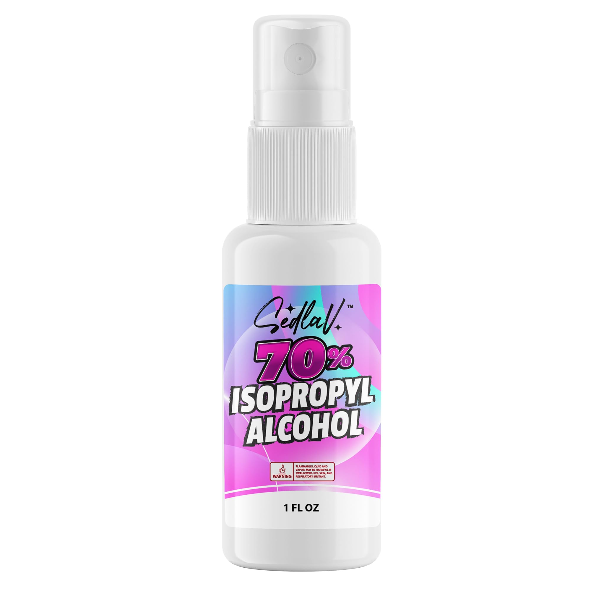 SEDLAV Isopropyl Alcohol 70% Spray Bottle, 70% Isopropyl Alcohol Sprayer, Isopropyl Alcohol Spray Bottles Small, Isopropyl Alcohol 70 Percent Small
