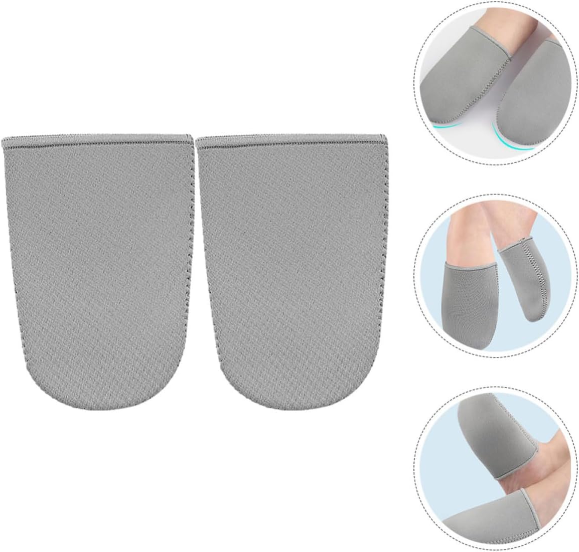 VICASKY Neoprene Toe Warmer Shoe Covers for Cycling and Running with Breathable Design and Anti-Slip Protection, Half Toe Sleeve Preventing Foot Slippage for Outdoor Activities in Winter