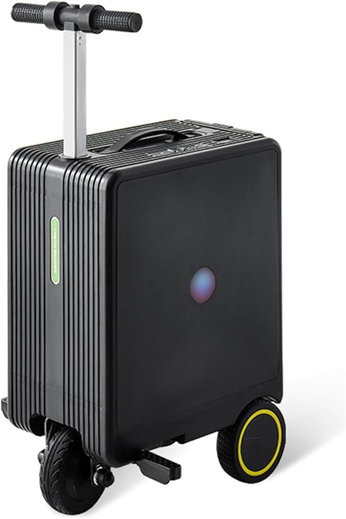 ALSUP Maleta con Patinete Eléctrica Adulto, Maleta de Mano, Maleta de Viaje, Capacidad de Carga: 120 KG, Telescópica con un Botón, para Negocios y Viajes Black