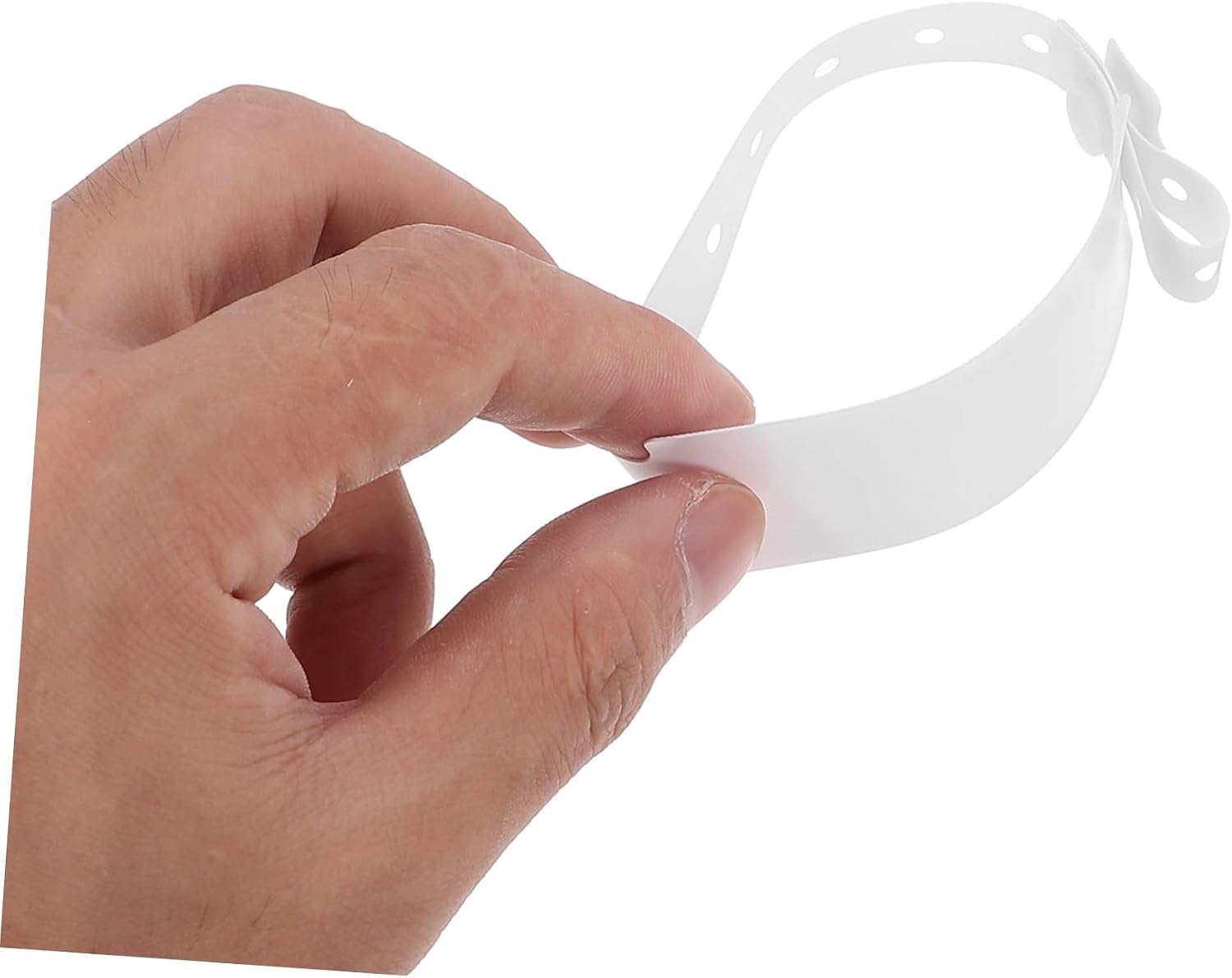 minkissy 100pcs Hospital Wristbands Patient Id Bands for Identification Comfortable Material Suitable for Extended Wear Healthcare Settings