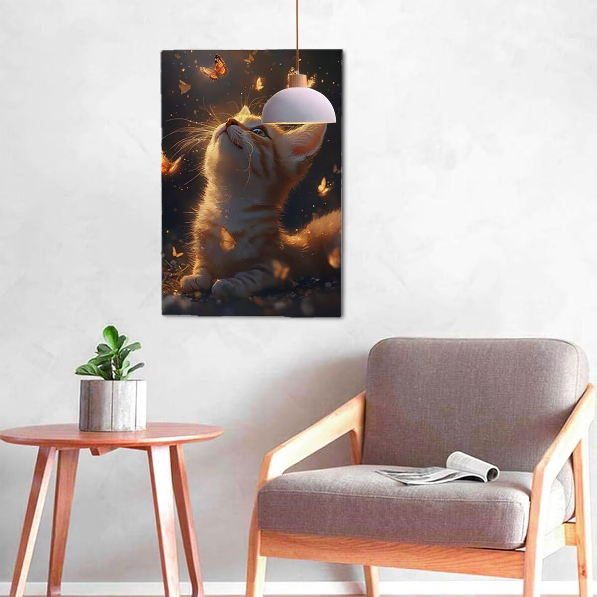 Obraz diamentowy dla dorosłych kot diamentowy obraz duży rozmiar 70 x 90 cm, 5D diamentowe malowanie dziecko kryształ ścieg krzyżykowy kryształowy zestaw do rzemiosła artystycznego, dekoracja salonu
