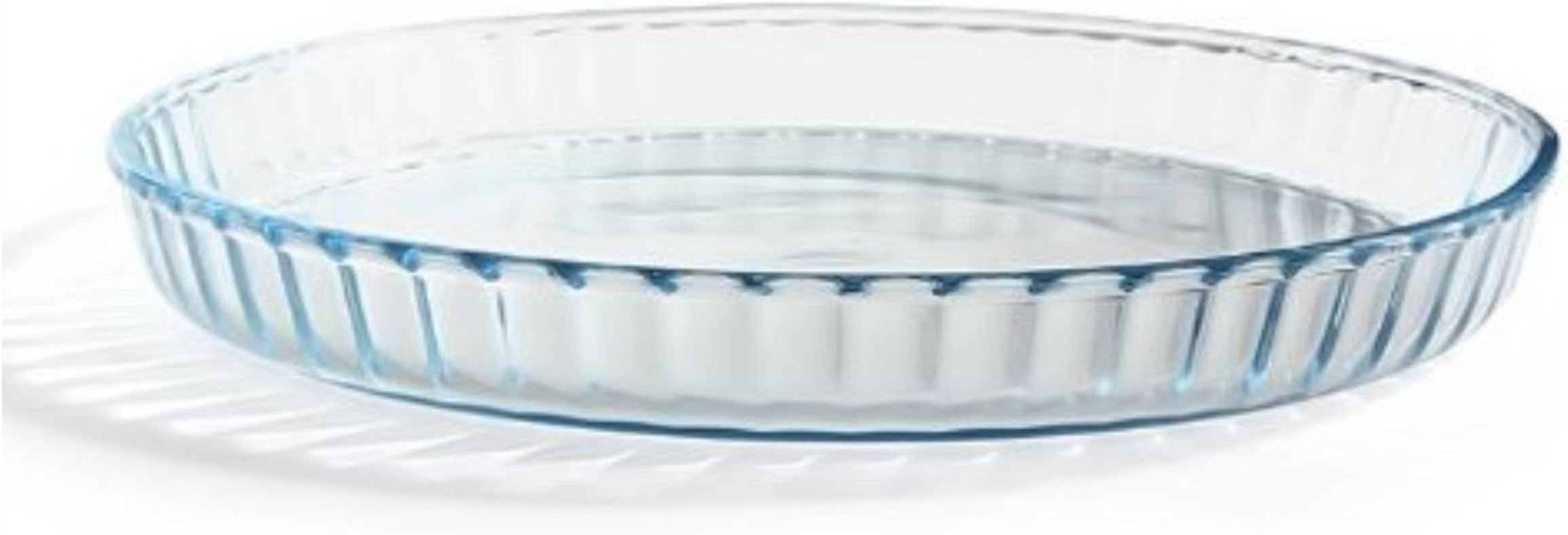 Buy Apex Marinex Small Round Fluted Pie Dish, Saint Gobain Borosilicate