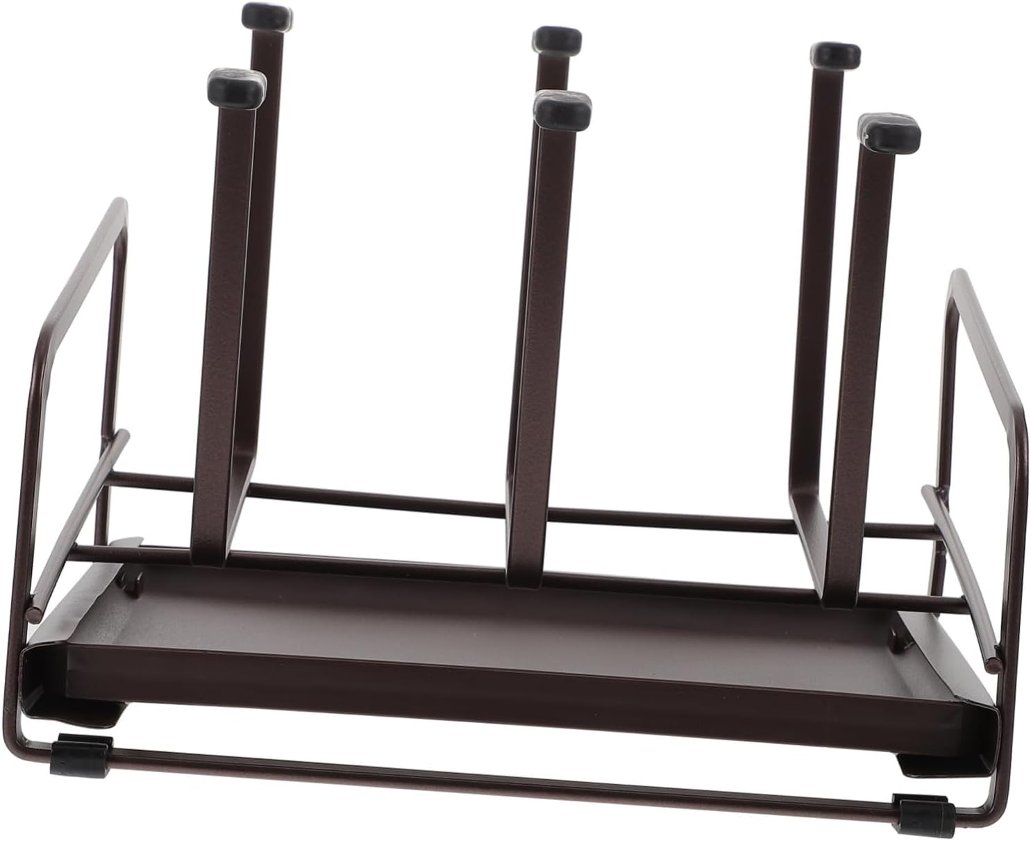SHOWERORO Household Iron Cup Holder Rack for Mugs and Glasses Upside Down Drain Design Premium Iron Material for Kitchen Organization and Home Decor