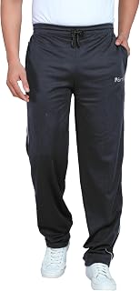 Particle Premium Men’s Plus Size Athleisure Track Pants | Big & Tall Straight Fit Lounge Pants (Waist 36-54) | 230 GSM Rib... Price In India