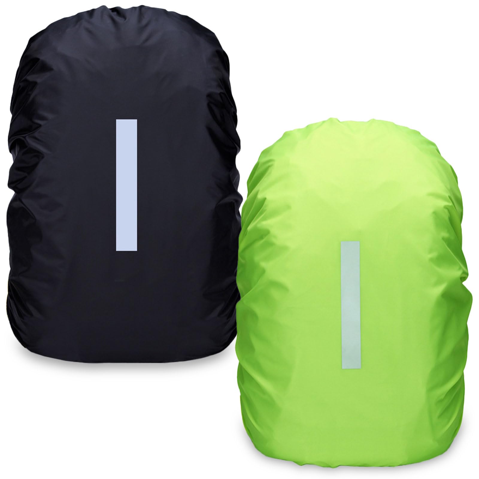 Housse De Pluie Imperméable Pour Sac à Dos 30-40L - Avec Bandes Réfléchissantes - Idéale Pour Randonnée, Camping, Vélo
