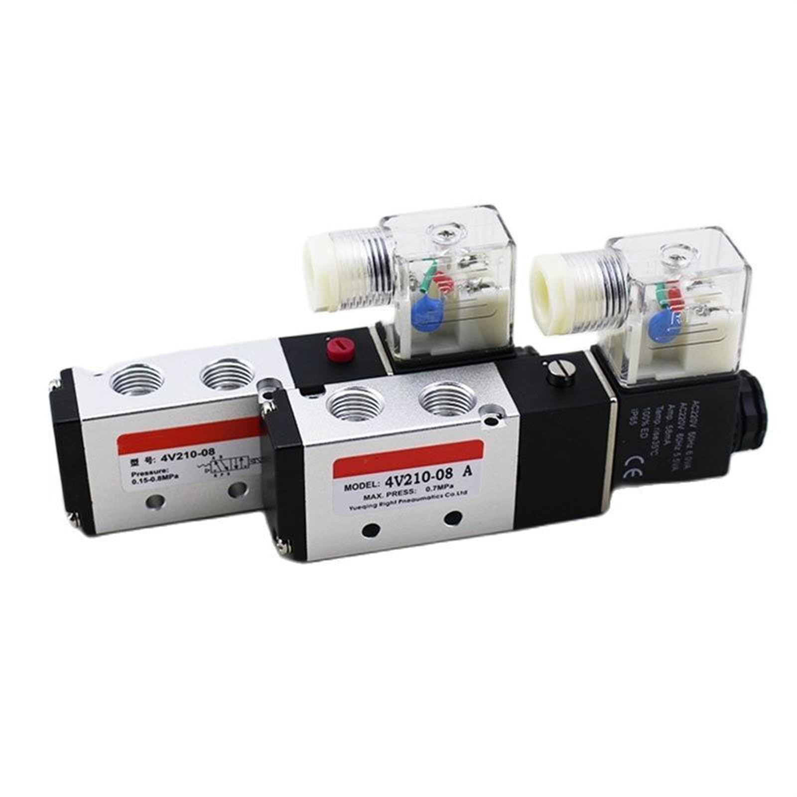 Électrovanne pneumatique 3V120-06 résout les fuites d'air et pannes de commande de bobine 220V